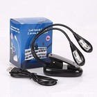Music Stand Light led Book Reading Light usb And Battery Operated Light portable