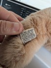 Rare 1st Gen 1987 Ty Charlie Yellow Lab Plush 14  Small Heart Tag No Hang Tag 