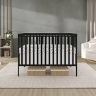 Dream On Me Synergy 5 In 1 Convertible Crib Black Jpma Certified Safety Durable