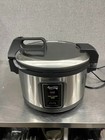 Avantco Rcsb40 40 Cup Electric Rice Cooker   Warmer With Hinged Lid - 120v
