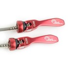 Omni Racer Quick Release Road Mountain Bicycle Wheel Skewers Stainless  Red