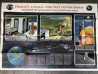 Vintage Lot Of 4 Star Map Moon Space Apollo Nasa Posters