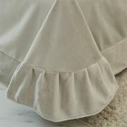 Bedding Set 4 Pcs Carved 3d Flower Velvet Duvet Cover Bed Cover 2 Pillowcases