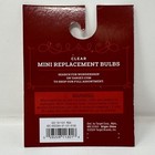 2 5 Volt Clear Mini Christmas Light Bulbs T2 For Target Wondershop Lights 10 Pk