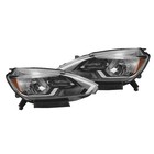 Set Of 2 Halogen Headlights For Sentra 2016 2017 2018