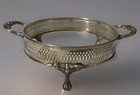 Vintage Silver Plate Footed Serving Stand 8-9    Raimond  