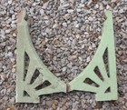 Old Farmhouse Porch Salvage - Pair Corbels