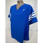 Nike Vapor Dri-fit Blue Flag Football Jersey Top Women s 3xl