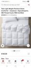 Twin Light Weight Premium Down Comforter - Casaluna Nwt