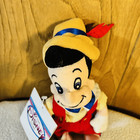 The Disney Store Mini Bean Bag 8  Pinocchio The Boy Bean Plush Toy Retired Nwt