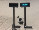 Lot Of 2 Logic Controls Customer Pole Displays Ld9900u-gy  Usb - Black