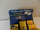 Vintage Dr  Scholls Insoles Store Display-vintage Shoes- Vintage Advertising