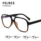 Men Women Anti-blue Light Optical Glasses Clear Lens Oversize Glasses Frames New
