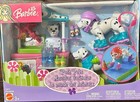 Brand New Barbie Posh Pets Rollerblading Dalmatian Dogs Puppy Snack Summer 2003