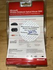 Microsoft Wireless Notebook Optical Mouse 3000 Model 1056 1051 Nip Sealed