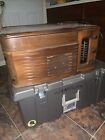 Antique Philco Radio Model 46-1203 Tube Table Top 1946 Turntable Untested As Is