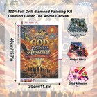 Independence Day Diamond Art Kits For Adults us 4th Of July Diamond Painting Ki