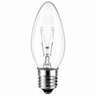 24 C7 Clear Night Light Bulbs 7 Watt Candelabra Base Decorative Lighting
