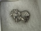 Hoardersworld English Pewter Hand Made In England Pekingese Dog Pins - Nib 7 8 