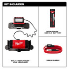 Milwaukee Tool 2118-21 Bolt Redlithium Usb Headlamp  600 Lumens 