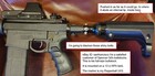 13ci 7 Inch Long Buttstock For Paintball 13ci Marker C02 Tanks  Version 2