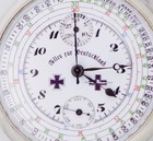 Antique Wwi German Navy U-boat Submarine Officer Award Chronograph Wristwatch