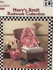 Mary   s Breit Redwork Collection Quilt Kit Engelbreit Toile Red White Fabric New