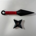 Naruto Shueisha Kacshi Uchiha Sasuke Kunai Shuriken Cosplay Accessory Nwt