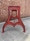 28    Dining Table desk Height Industrial Cast Iron Table Legs Base Los Angeles