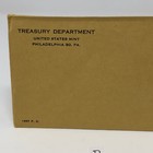 1957 Us Mint Silver Proof Set Oiginal Envelope Ogp Sealed Unopened 90  5 Coins
