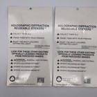 Vintage Afc Nfc Retro Logos Nfl Football Holographic Stickers 2 Pack Sealed Mint