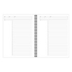 Cambridge Action Planner Side Bound Business Notebook 7 1 2 X 9 1 2 Black 80