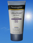 Neutrogena Ultra Sheer Dry-touch Uva uvb Broad Spectrum Spf55 Sunscreen Lotion