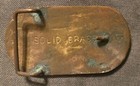 Usn Us Navy Mark-v Deep Sea Diving Helmet  Underwater Diving Brass Belt Buckle