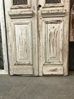 Antique French Double Doors  43x99  Iron Wood European Old World Door D92