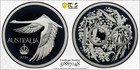 Pcgs Pr69dcam Australia 2024 Swan Commemorative Pattern Crown Silver Proof Coin