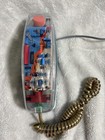 Vintage Bellsouth Transparent Clear Landline Telephone Retro 90s Phone Untested