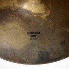 Zildjian K zildjian 20 Custom Dry Ride Zildjian Ride Cymbal
