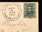 Philippines Cabanatuan 1906 Cover  226 To Manila Interisland Use