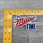 It   s Miller Time Embroidered Iron-on Retro Beer Patch Retro Style