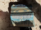 Vintage Soprani Accordion Bright Turquoise 1940s-1950s Italy Restoration Project