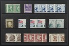 Usa Misperf Errors Lot Of 16 Items   15 Are Mnh   1   Wash-franklin Is Lh 