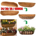 2pcs 24  30  36  48  Trough Coconut Fiber Coco Liners For Wall Hanging Planters
