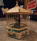 Singing Birdcage Production Wood By Dick Barry  magic Trick Mentalism