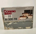 Corning Ware    symphony  6 Pc  Trio Set Covered Casseroles  A-300-98 Made In Usa