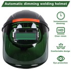 Welding Helmet W  3 5 X 1 3  Viewing Area Auto Darkening For Tig Mig Mma Welding