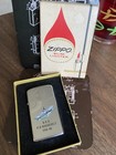 Uss F  D  Roosevelt Cva 42 Zippo Lighter Town   Country Baked Enamel 1965  jc 