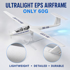 Minimumrc Ask21 Rc Glider 820mm Wingspan 4ch Rtf Ultra-light Scale Airplane