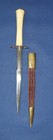 An Antique French Hunting Dagger  19th C  No Knife Sword Antique
