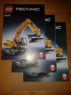 Genuine Instructions   Stickers Lego Technic 8043 - Motorised Crawler Excavator
